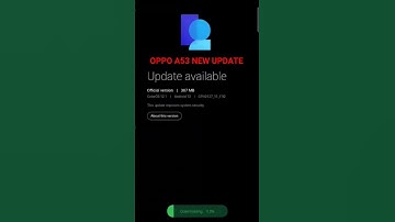 OPPO A53 JULY MONTH UPDATE AVAILABLE #oppoa53 #shorts
