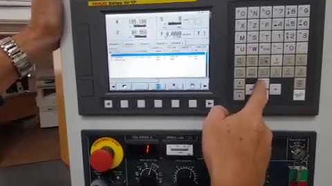 Demonstration Video: Superturn CNC Lathe Control Linking cycles to form a program