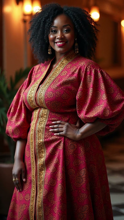 Timeless Ankara Styles for Mature Women 2025 | Graceful Plus-Size Fashion Inspiration