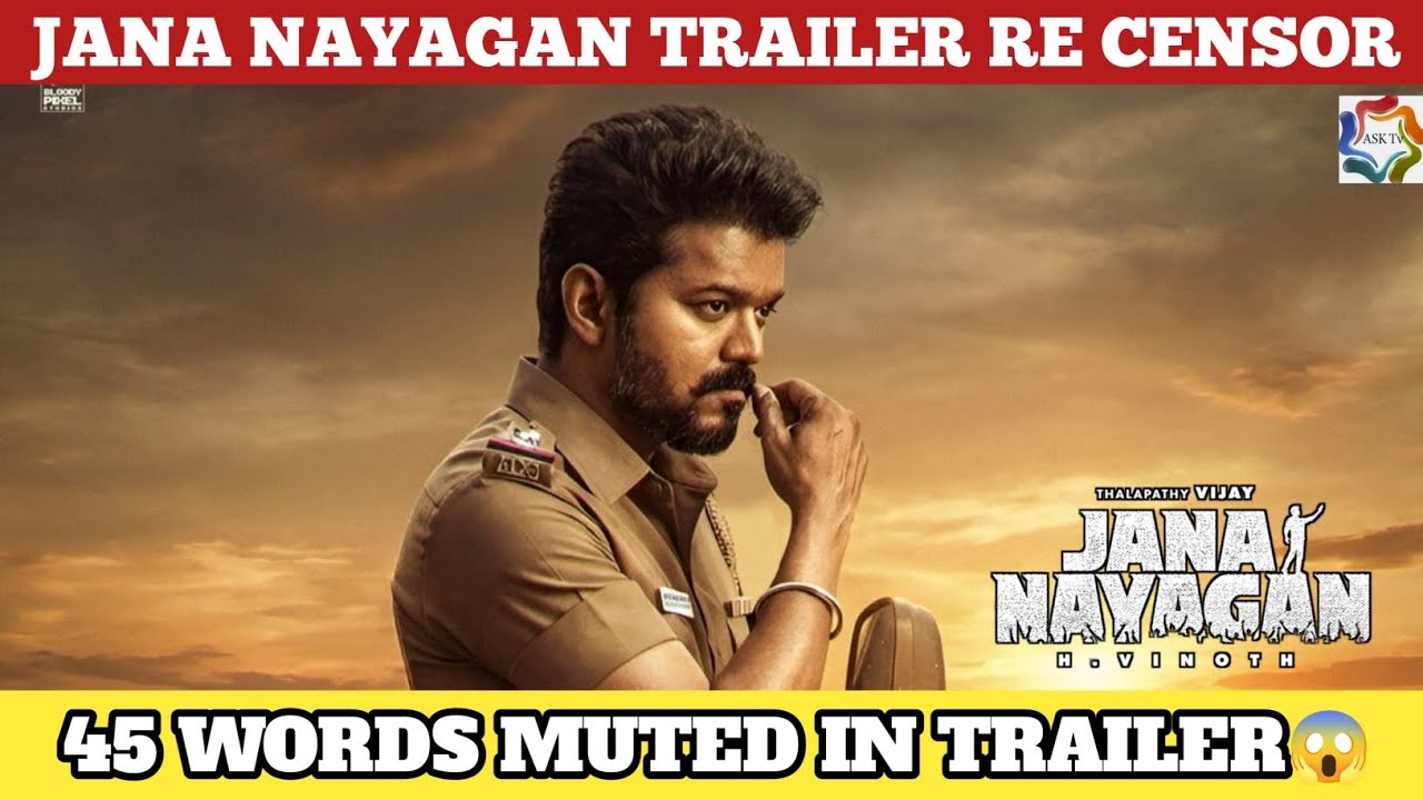 Jana Nayagan Trailer Re Censor 😱 - Jananayagan Release Date | Thalapathy Vijay | KVN Productions |