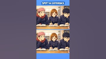 Spot The Difference❤️ | Spot 3 Differences | Sharpen Your Focus #Shorts #FunPuzzle