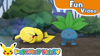 Visual Pokédex - Oddish - | Pokémon Fun Video | Pokémon Kids TV