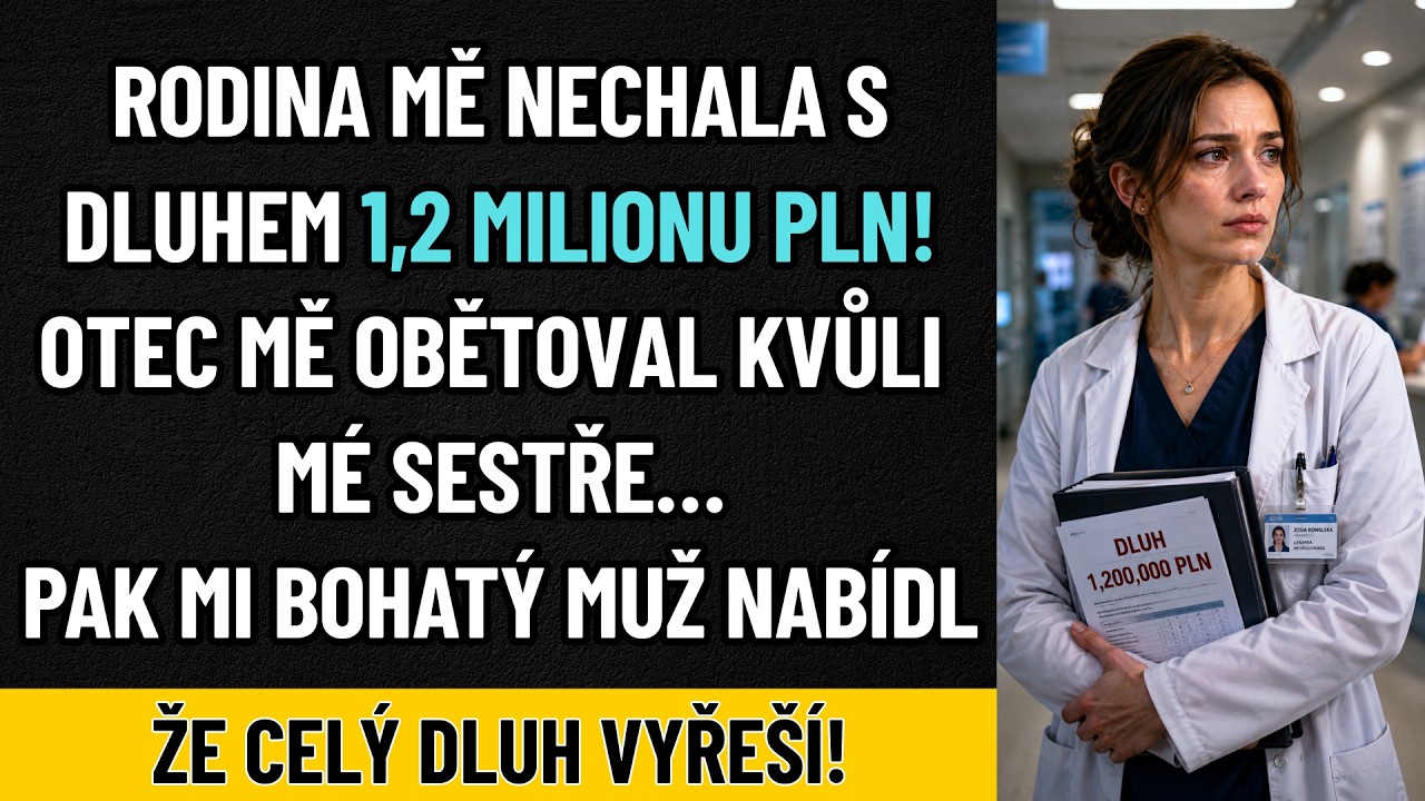 Na oslavě mé promoce za lékařku otec před celou rodinou předal mé mladší sestře šek na milion zlotých na smazání jejích dluhů. Když jsem se zeptala, co bude se mnou, podíval se na mě, jako bych...