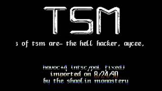 The Shaolin Monastery (TSM) Intro 4! Commodore 64 (C64)