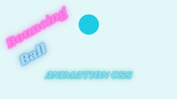bouncing ball css Animation #css #html #coding #animation