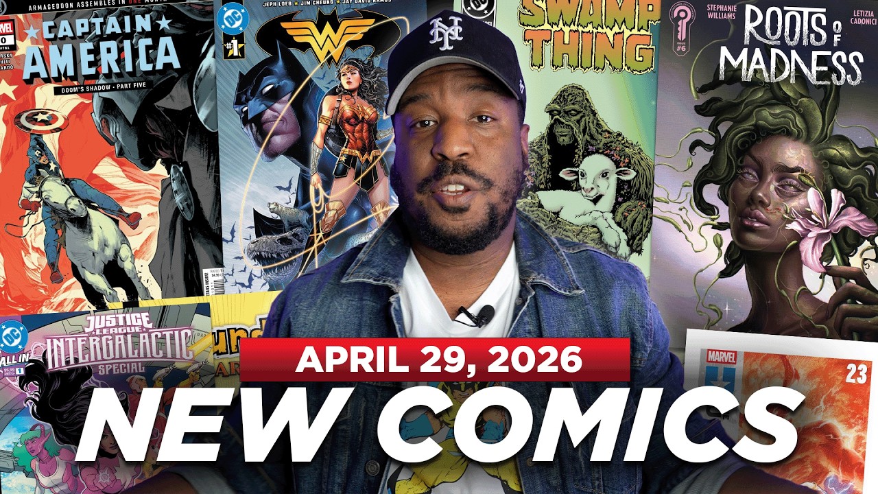 NEW COMIC BOOK DAY 4/29/26 | SWAMP THING 1989 #1, ZATANNA #1, CAPTAIN AMERICA #10