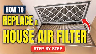 How to Change House Air Filter Easy HVAC DIY