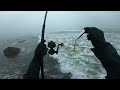 Thick Montauk Fog Surf Fishing