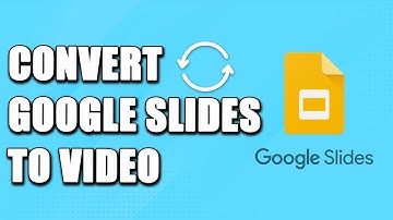 How To Convert Google Slides To Video (SIMPLE!)