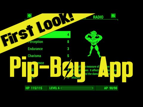 First Look At: Fallout 4 Pipboy App (iOS)