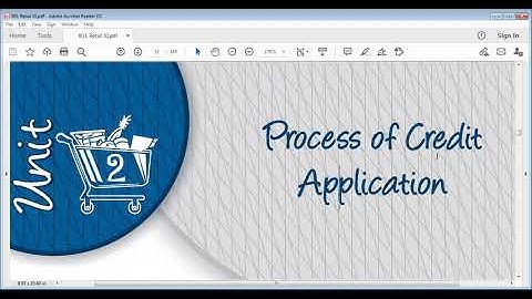 Unit 2 Session 1 Features and Conditions for Credit Sales