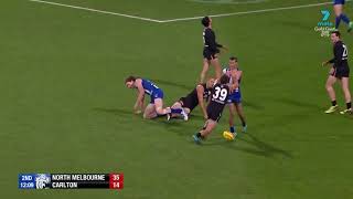 Ben Brown clunks a big mark