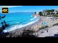 🌴Relaxing beach🌴 | WAVE SOUNDS | SPAIN  [ 1 HOUR 4K BEACH ]