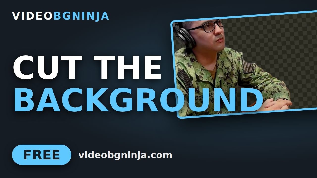 Remove the Background From a Video — Free, No Watermark
