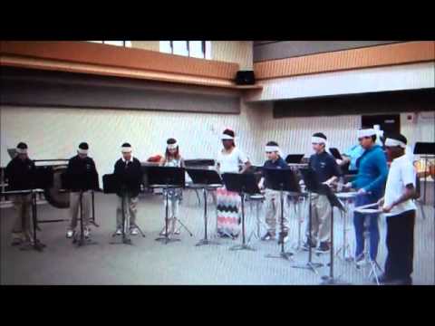 Hardin Intermediate Percussion Ensemble   Japanese  Song Bell Kit Spiritual 022214