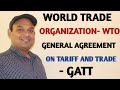 WORLD TRADE ORGANIZATIONS EXPLAINED IN HINDI|| WTO EVOLUTION || GATT || GATT ROUNDS||