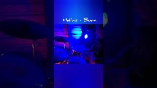 Hellvis- BURN (The Cure /The Crow) #snippet #drumcam