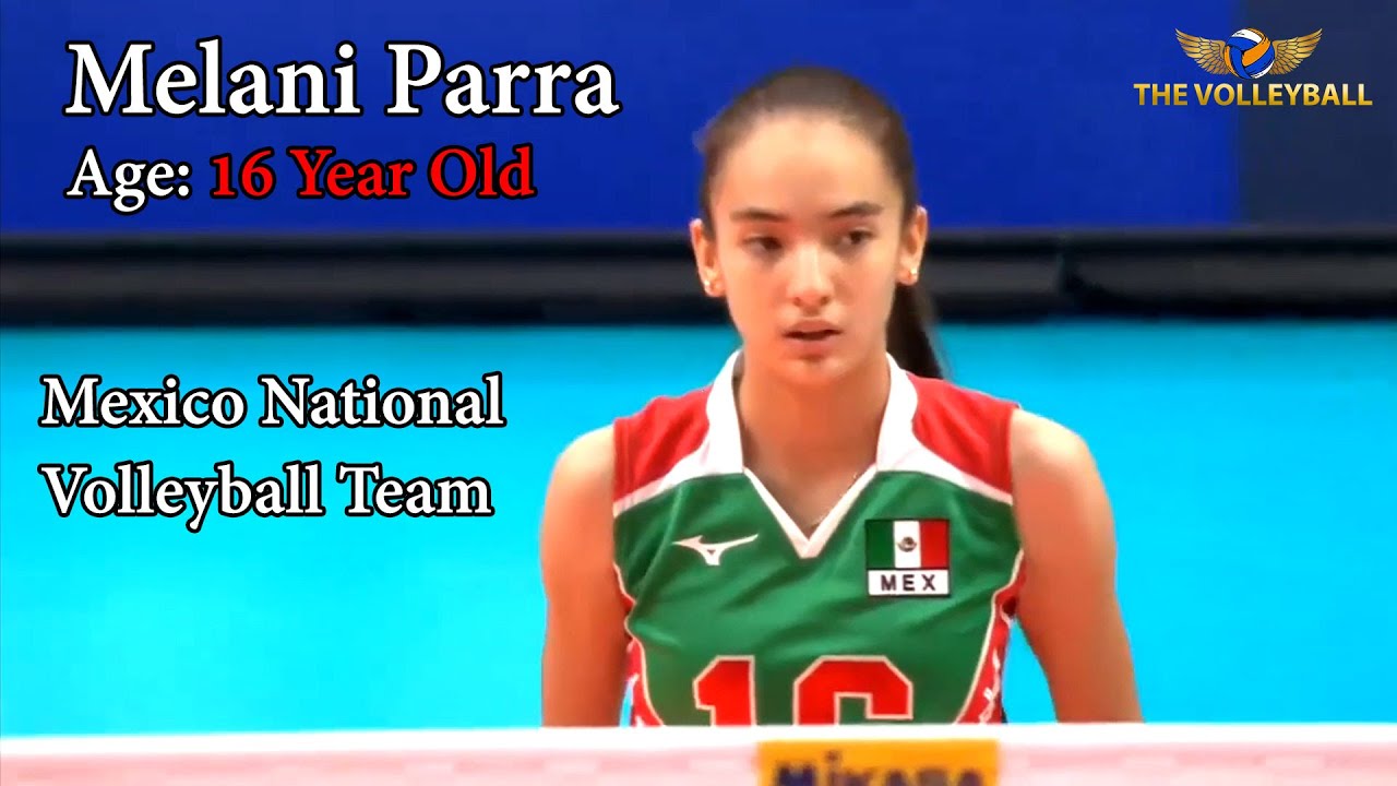 Youngest Volleyball Player - Melanie Parra | Mexico National Volleyball - YouTube