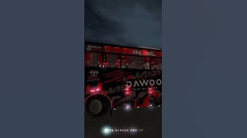 KOMBAN || Night Lighting  Bus Mod || zed one DZ ❤️ ||