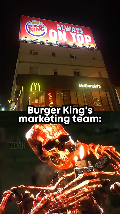 Burger King cooked McDonald’s ☠️