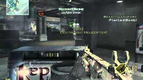 MW3 Attack Helicopter Stops A Javelin!