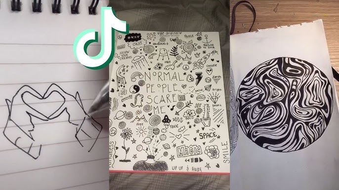 45 Small Quick Doodles to Draw When Bored