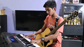 Ethu Kari Raavilum - Bangalore Days (Guitar + Piano Cover by Noel)