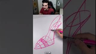 How to Draw Shoe! 🤯