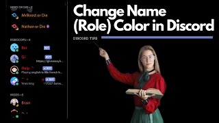 How to Change Name Color🌈 in Discord | Discord Role Color
