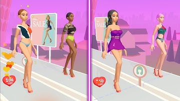 Fashion Battle 👸❓👸 All Levels Gameplay Android,ios