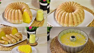 كيكة السمسم الاسفنجيه (كيكة قرص عقيلي)من أطيب الكيكات الشتويه😌 Sesame cake with saffron and cardamom