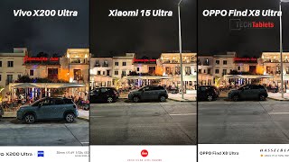 Techtablets Videos Vivo X200 Ultra Vs Xiaomi 15 Ultra Vs Oppo Find X8 Ultra Camera Comparison