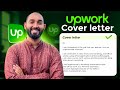 Upwork cover letter format i use to apply for jobs to get hired