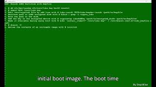 How to unlock RHEL 8 LUKS Disk with keyfile