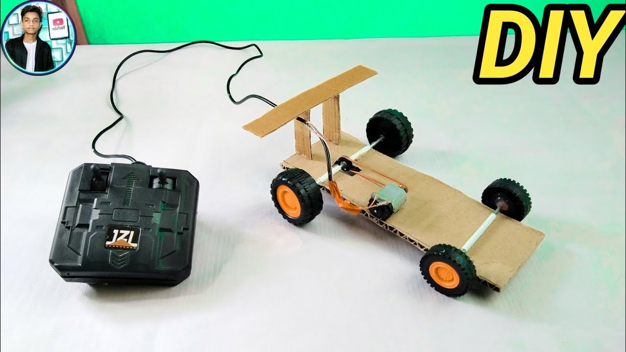 How to make Rc Remote Control Car With Dcmotor Remote Control Car Kaise Banaen Tips and Trik