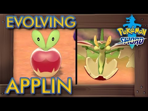 Pokémon Sword & Shield - How to Evolve Applin into Flapple/Appletun