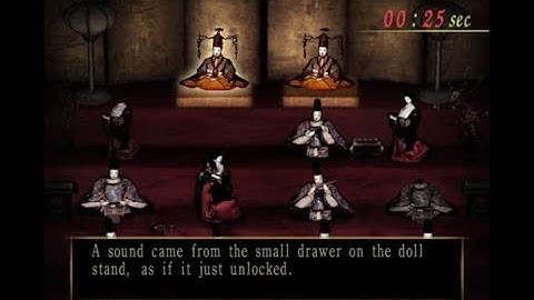 Fatal Frame 2 Crimson Butterfly Doll Puzzle Chapter 4