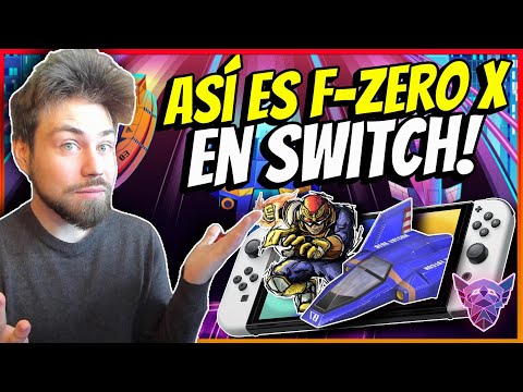 Así de INCREÍBLE F-Zero X en Nintendo Switch! Gameplay | Nintendo Switch Online + BenQ X3000i
