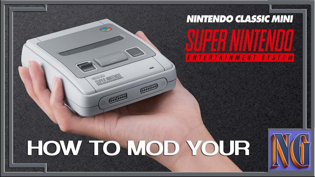 Hack your SNES Classic Mini A Rather British Review YouTube