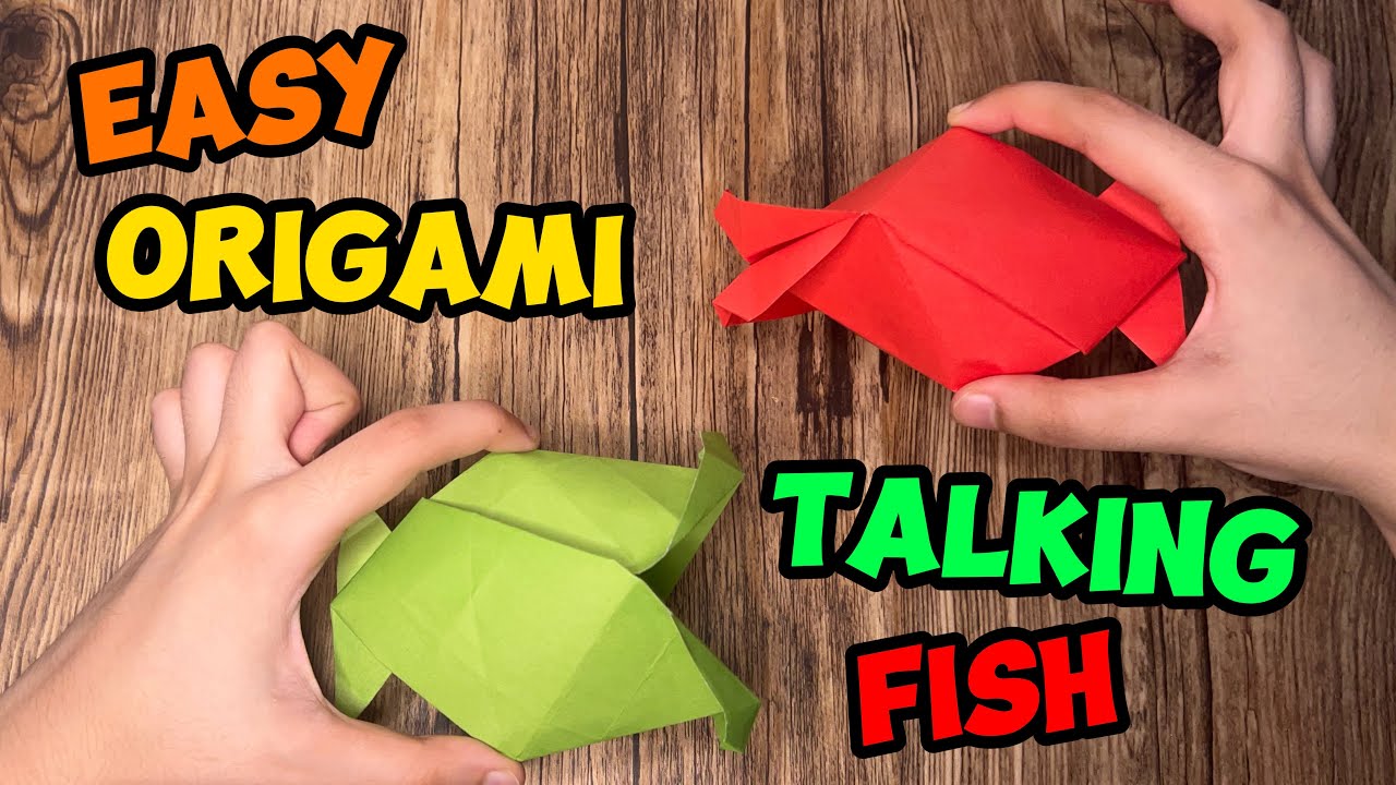 Make a Talking Fish that moves it's mouth!😯🐟 | How to make Talking Fish ...