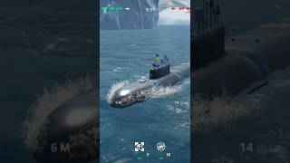 Testing new update nuclear submarine #modernwarships #shots #review #gameplay #battle