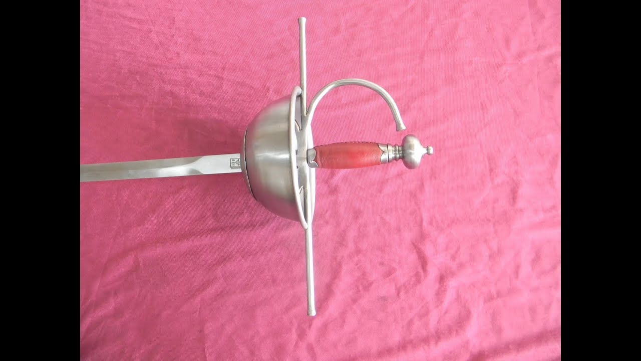 ESPADA ESPAÑOLA SIGLO XVI ( CÓMO HACER UNA ESPADA ROPERA)