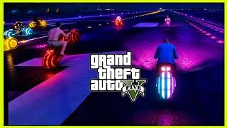 GTA 5 Bike Race but One Mistake = FALL 💥