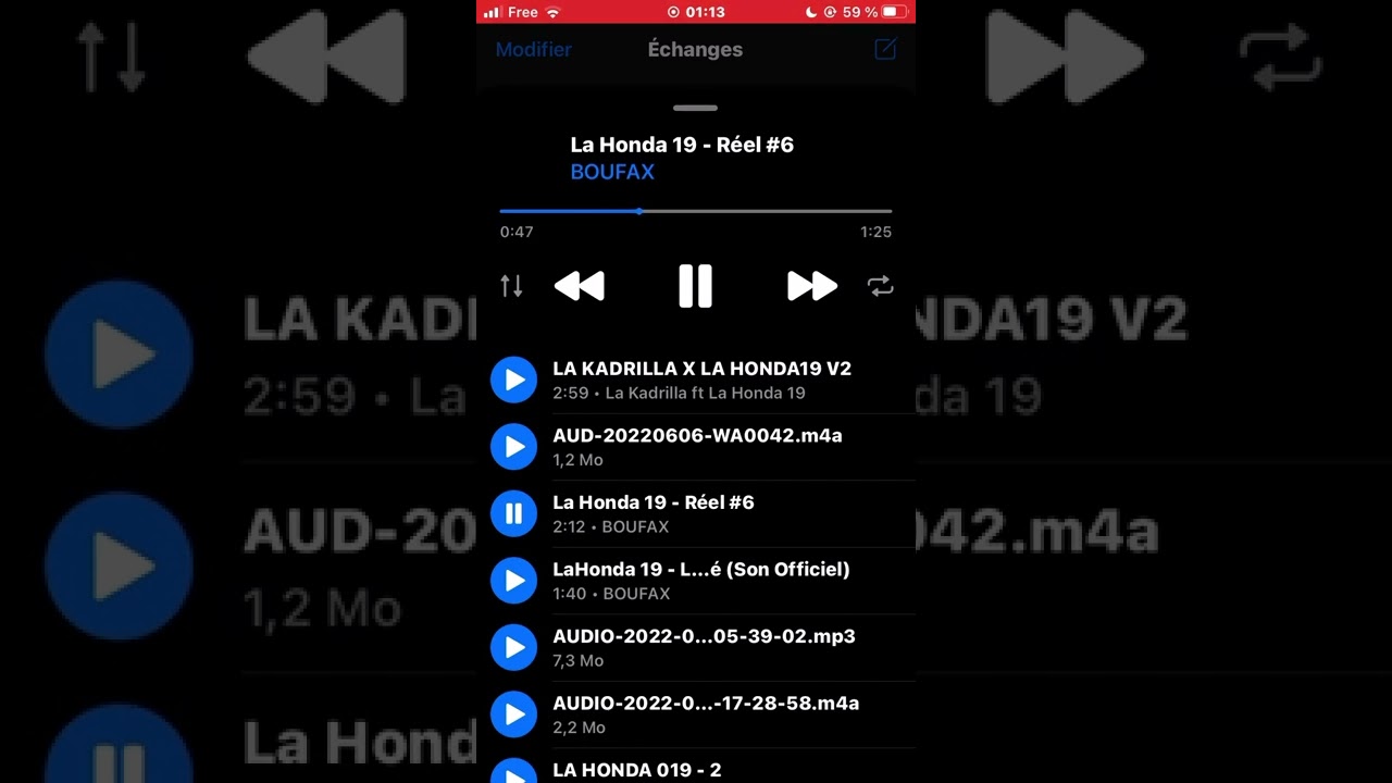 La Honda19 Reel 6 ( exclu )