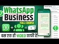 WhatsApp Business Tutorial 2023 | How to Use WhatsApp Business Account (Full Course)