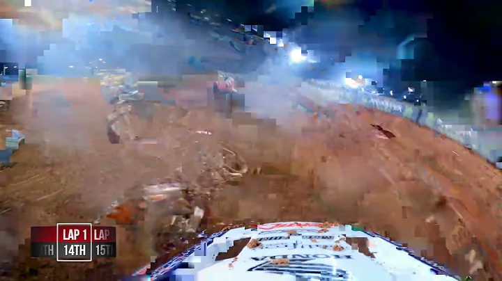 GoPro: Broc Tickle | 2021 Monster Energy Supercross | Atlanta 2 | 450 Main Event Highlights