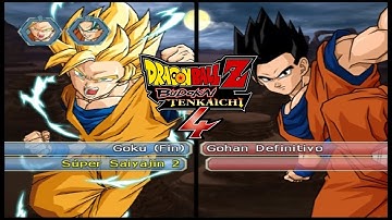 DRAGON BALL Z: BUDOKAI TENKAICHI 4 - GOKU VS GOHAN (1x1)