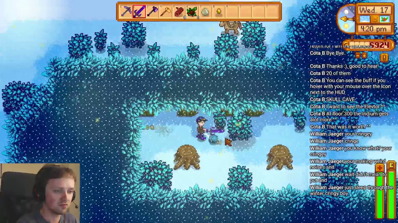Animals of Winter Stardew Valley EterniTea Streams YouTube