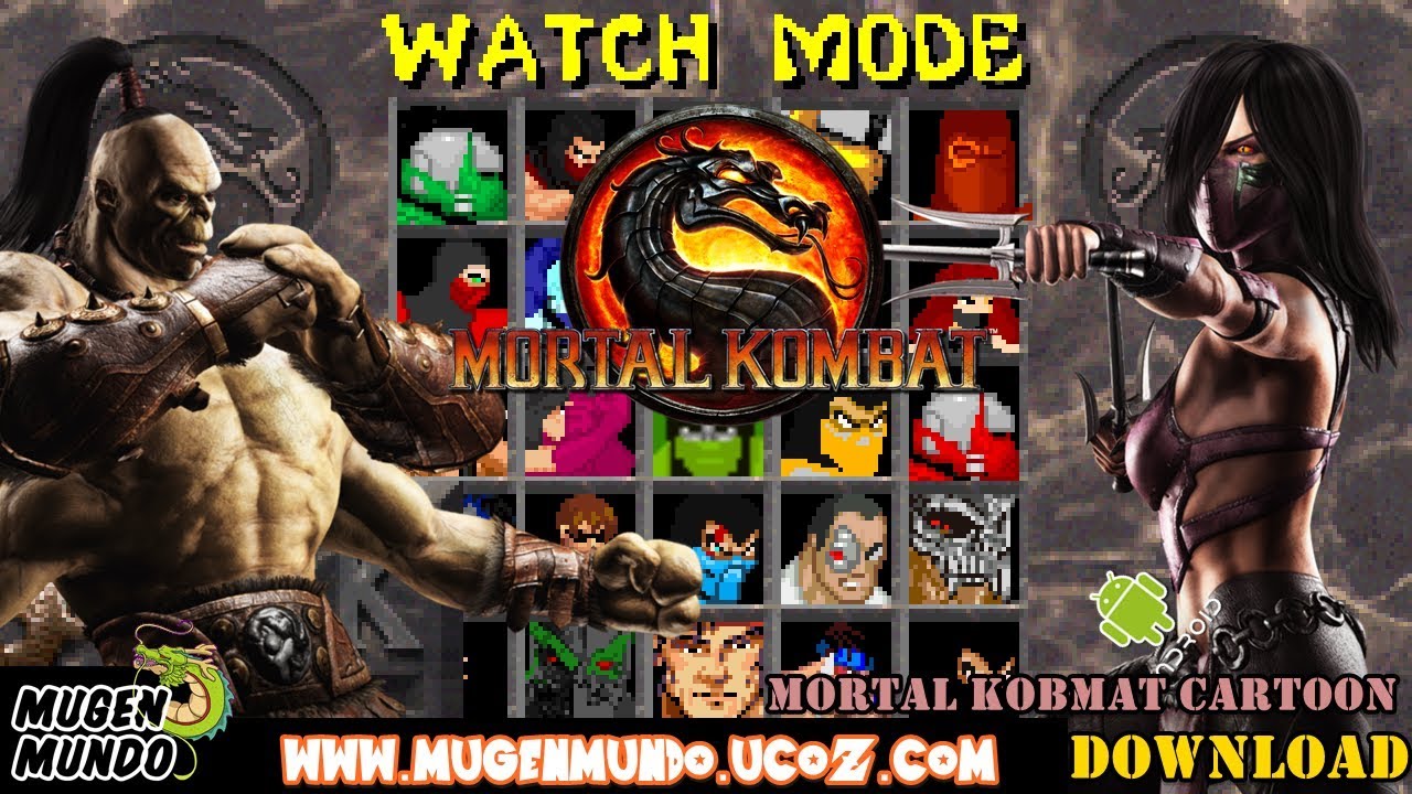 Mortal Kombat M.U.G.E.N para Android Game Novo By MK ANDROID (DOWNLOAD) # Mugen #AndroidMugen 