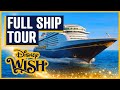 Disney Wish FULL Walkthrough Tour - Our New Favourite Cruise Ship?